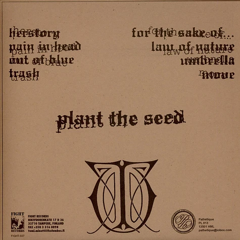 Unkind - Plant The Seed