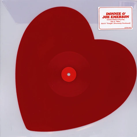 Donnie & Joe Emerson - Baby Heart Shaped Vinyl Edition