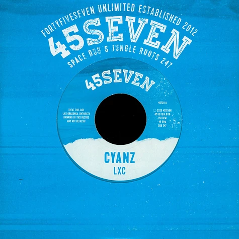 LXC - Cyanz Cyan Blue Vinyl Edition