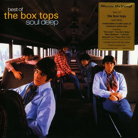 The Box Tops - Soul Deep: The Best Of Limited Numbered Yellow Vinyl Edition