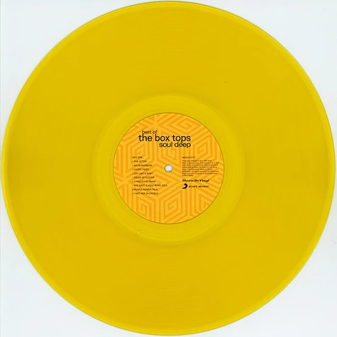 The Box Tops - Soul Deep: The Best Of Limited Numbered Yellow Vinyl Edition