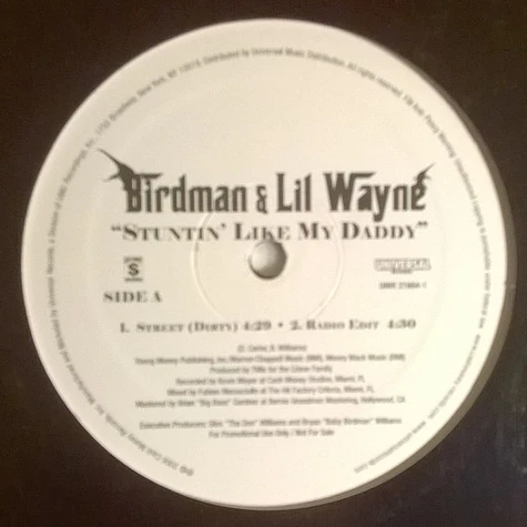 Birdman & Lil Wayne - Stuntin' Like My Daddy
