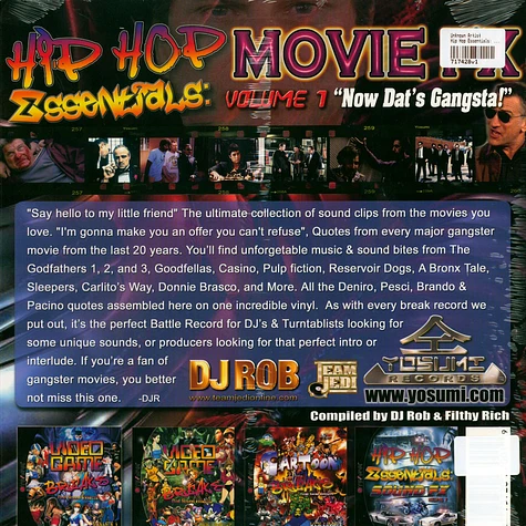 Unknown Artist - Hip Hop Essentials: Movie FX "Now Dat's Gangsta!"
