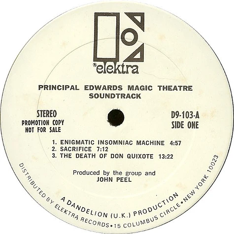 Principal Edwards Magic Theatre - Soundtrack
