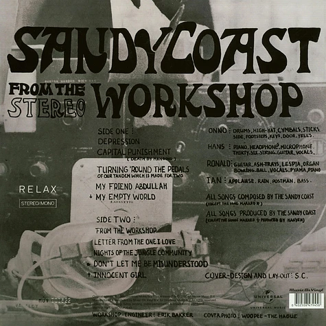 Sandy Coast - From The Workshop Limited Numbered Vinyl Edition