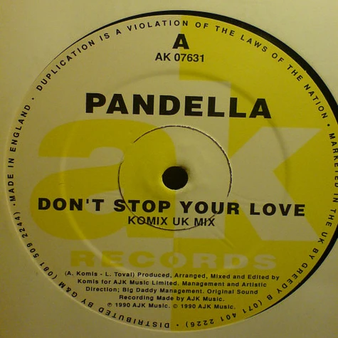 Pandella - Don't Stop Your Love