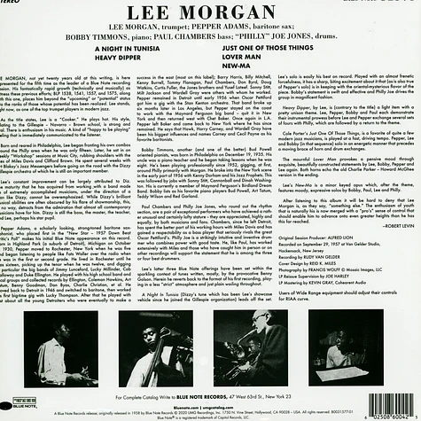 Lee Morgan - The Cooker Tone Poet Vinyl Edition