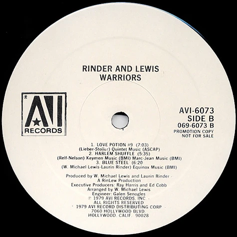 Rinder & Lewis - Warriors