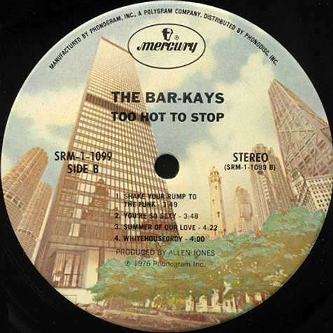 Bar-Kays - Too Hot To Stop