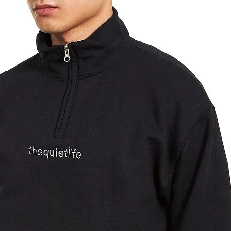 The Quiet Life - Origin Embroidered Mock Neck Zip Up