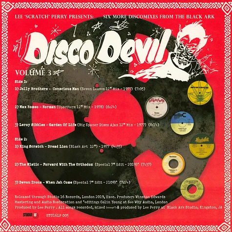 Lee Perry - Disco Devil Volume 3