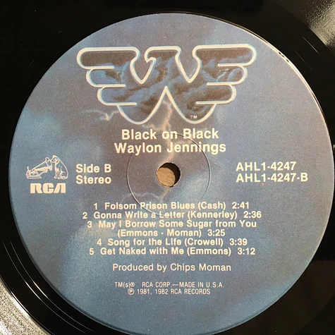 Waylon Jennings - Black On Black