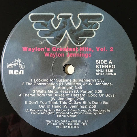 Waylon Jennings - Waylon's Greatest Hits Vol.2
