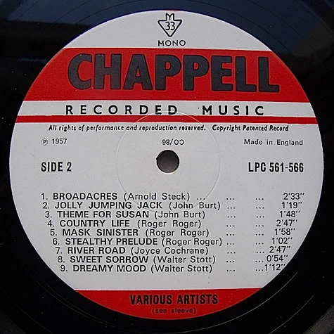 V.A. - Chappell Recorded Music