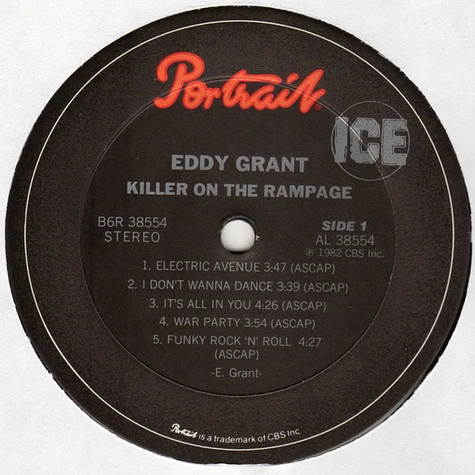 Eddy Grant - Killer On The Rampage