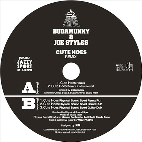 Budamunky & Joe Styles - Cute Hoes Remix