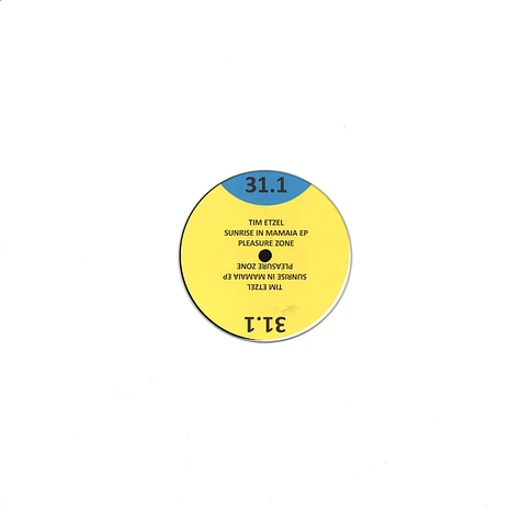 Tim Etzel - Sunrise In Mamaia EP