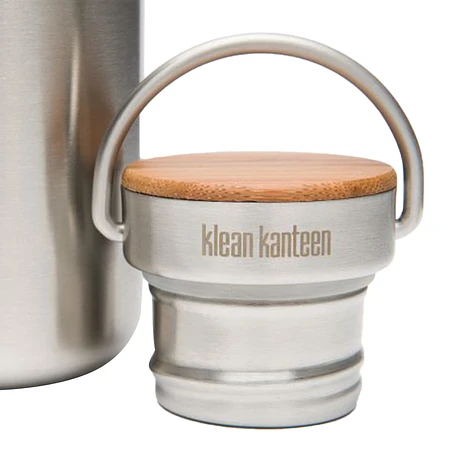 Klean Kanteen - 800 ml / 27 oz Kanteen Reflect (Bamboo Cap)-BS