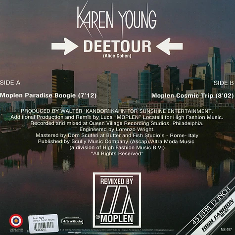 Karen Young - Deetour Moplen Remixes