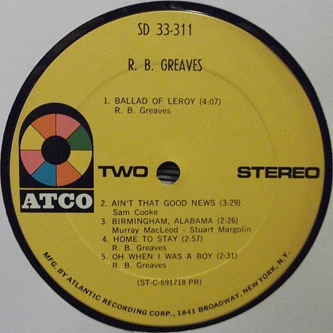 R.B. Greaves - R.B. Greaves