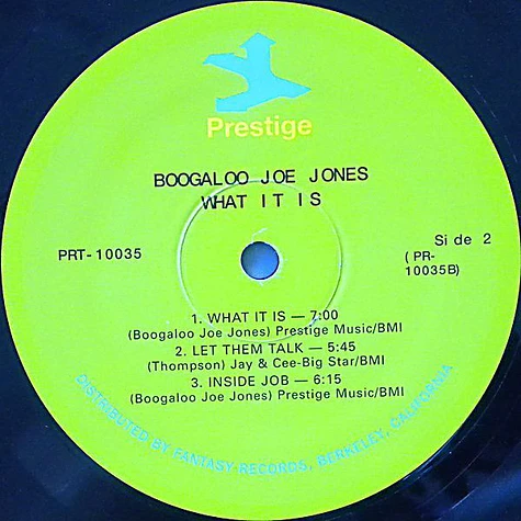 Ivan 'Boogaloo' Joe Jones - What It Is