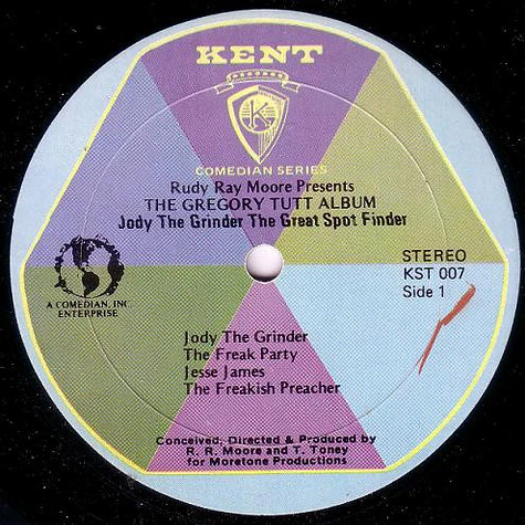 Gregory Tutt - The Gregory Tutt Album - Jody The Grinder "The Great Spot Finder"