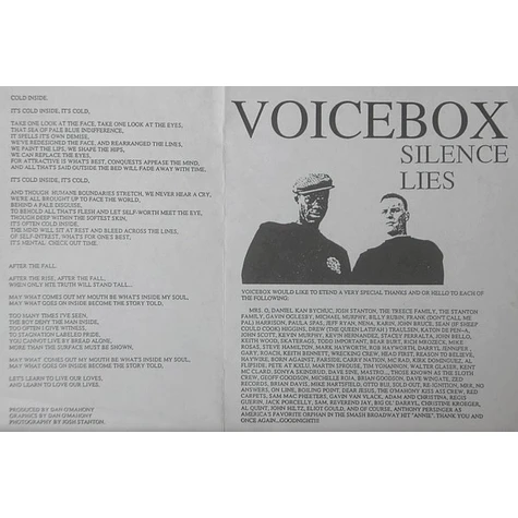 Voicebox - Silence Lies