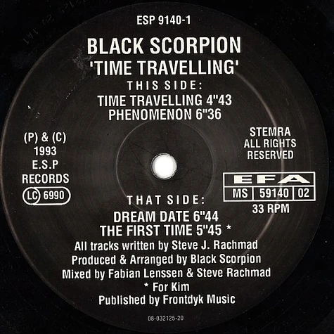 Black Scorpion - Time Travelling