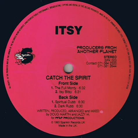 Itsy Foster - Catch The Spirit