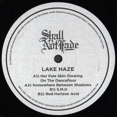 Lake Haze - Somewhere Between Shadows EP