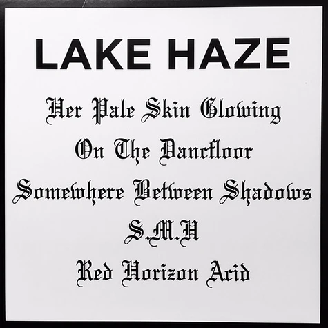 Lake Haze - Somewhere Between Shadows EP