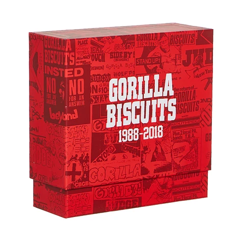 Gorilla Biscuits - Gorilla Biscuits 30th Anniversary Red Box Set Ediiton