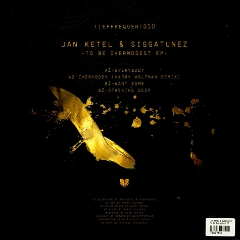 Jan Ketel & Siggatunez - To Be Overmodest EP