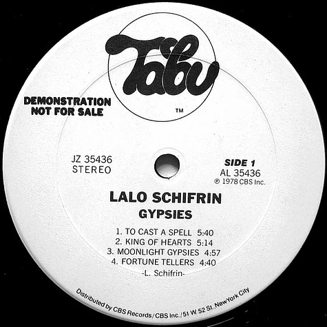 Lalo Schifrin - Gypsies