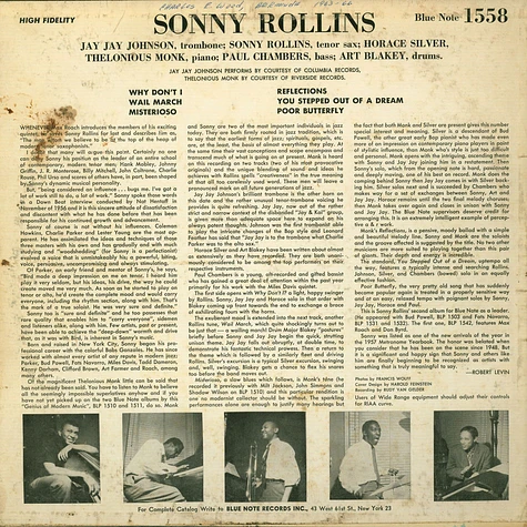 Sonny Rollins - Sonny Rollins (Vol. 2)