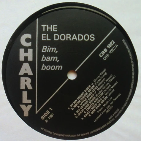 The El Dorados - Bim Bam Boom
