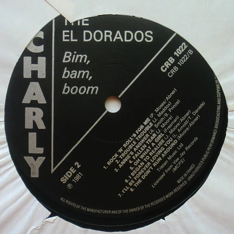 The El Dorados - Bim Bam Boom