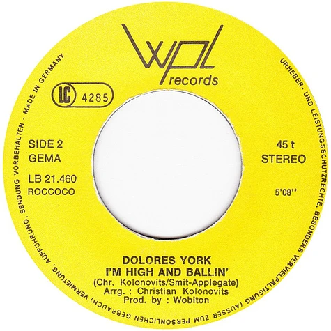 Dolores York - Flying To Eternity