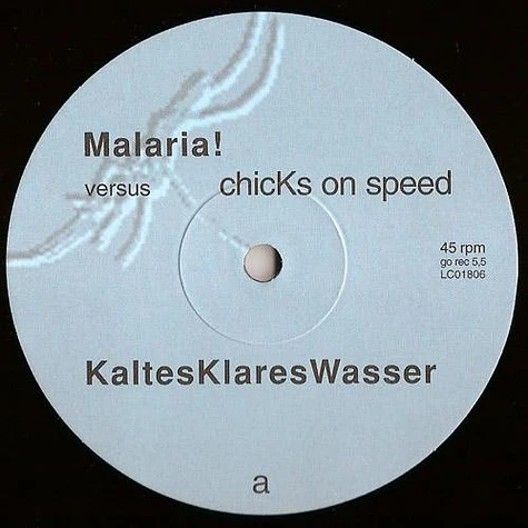 Malaria! vs. Chicks On Speed & Barbara Morgenstern - Kaltes Klares Wasser