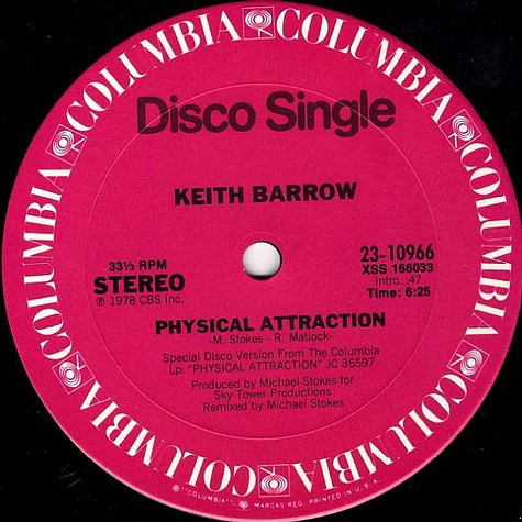 Keith Barrow - Physical Attraction