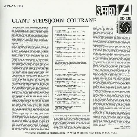 John Coltrane - Giant Steps 60th Anniversary Edition