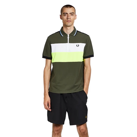 Fred Perry x narifuri - Panelled Polo Shirt