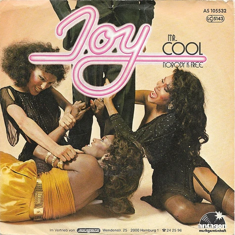 Joy - Mr. Cool / Nobody Is Free