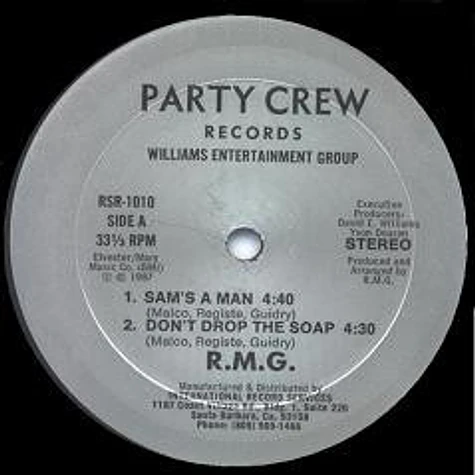 R.M.G. - Sam's A Man / Don't Drop The Soap