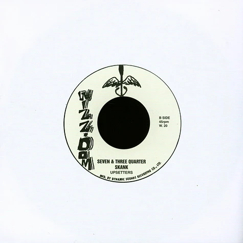 Charlie Ace & Lee Perry / Upsetters - Cow Thief Skank / Seven And Three Quarter Skank
