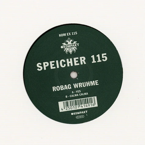 Robag Wruhme - Speicher 115