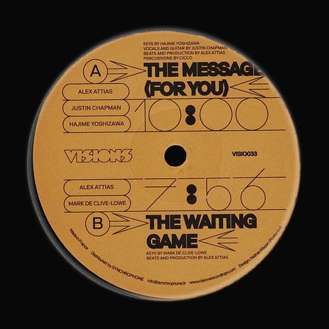V.A. - The Message, The Waiting Game