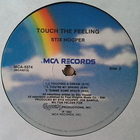 "Stix" Hooper - Touch The Feeling