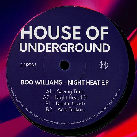 Boo Williams - Night Heat EP