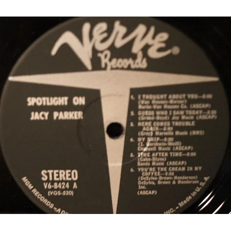 Jacy Parker - Spotlight On Jacy Parker